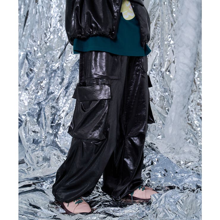 Leathery Drawcode Wide | Nora Lily | 詳細画像3 