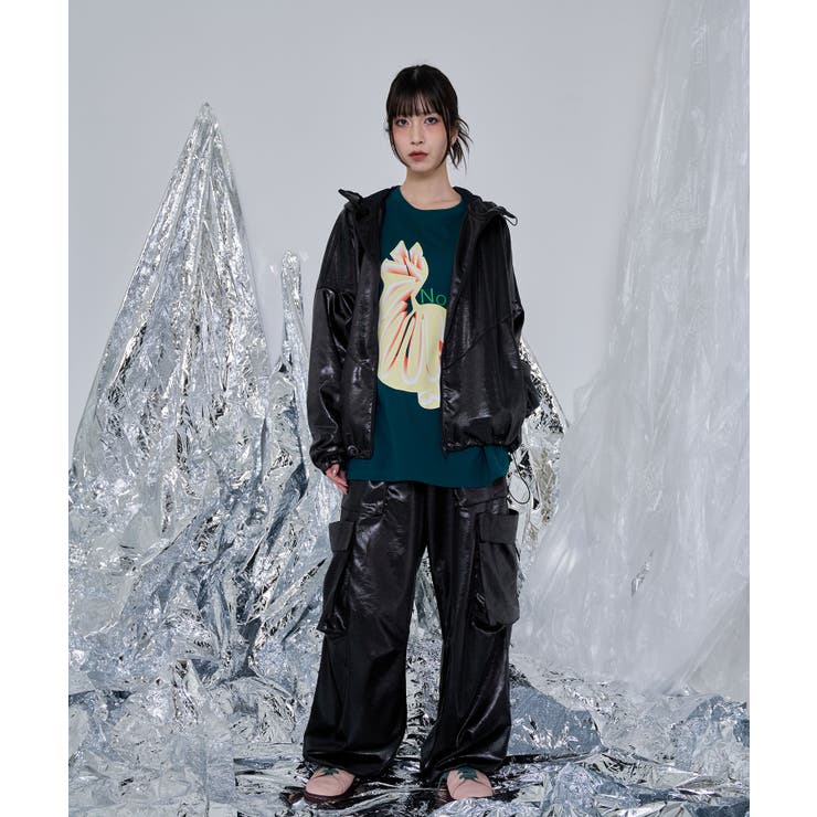 Leathery Drawcode Wide | Nora Lily | 詳細画像4 