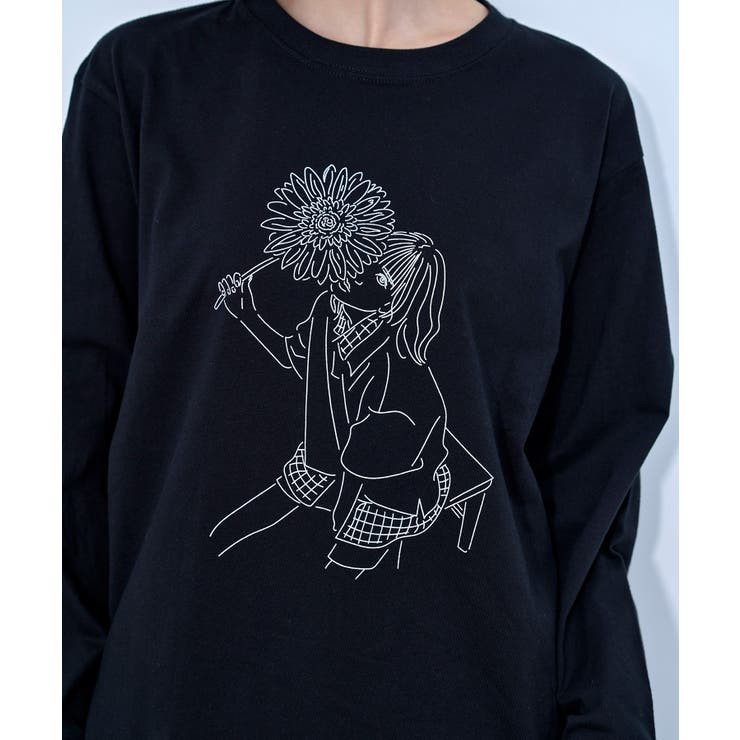 YUHO & Flower L/S Tee | Nora Lily | 詳細画像4 