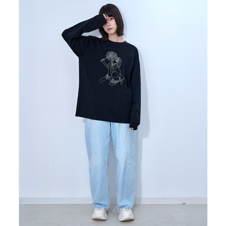 YUHO & Flower L/S Tee | Nora Lily | 詳細画像5 