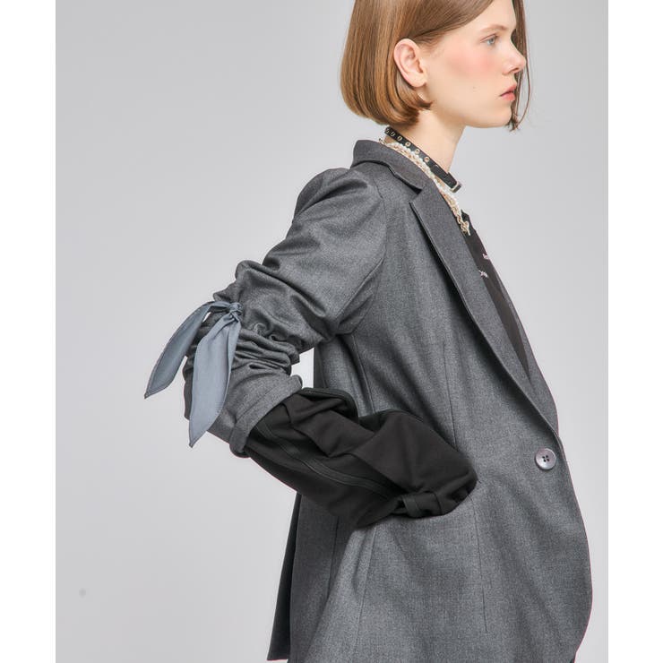 Back Design Tailored Jacket | Nora Lily | 詳細画像14 