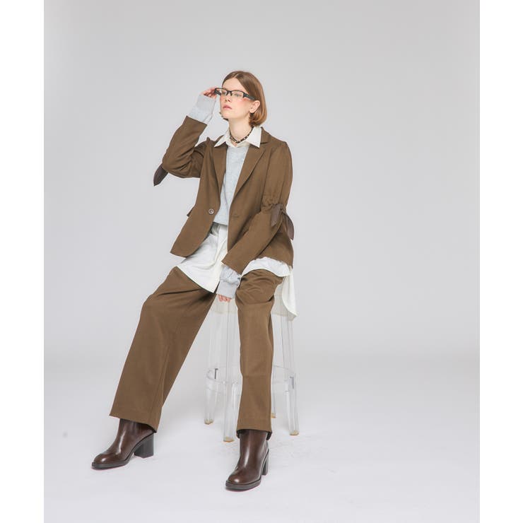 Back Design Tailored Jacket | Nora Lily | 詳細画像2 