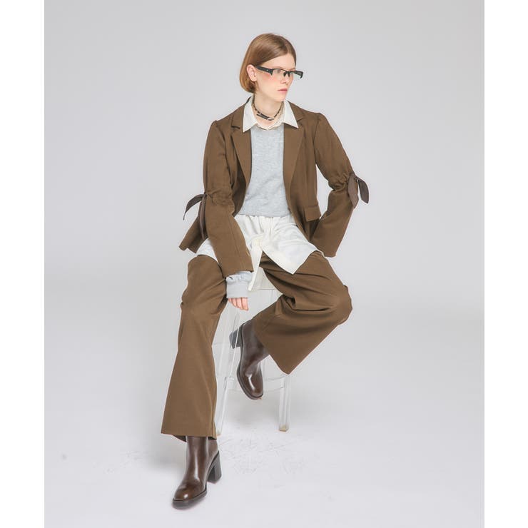 Back Design Tailored Jacket | Nora Lily | 詳細画像3 