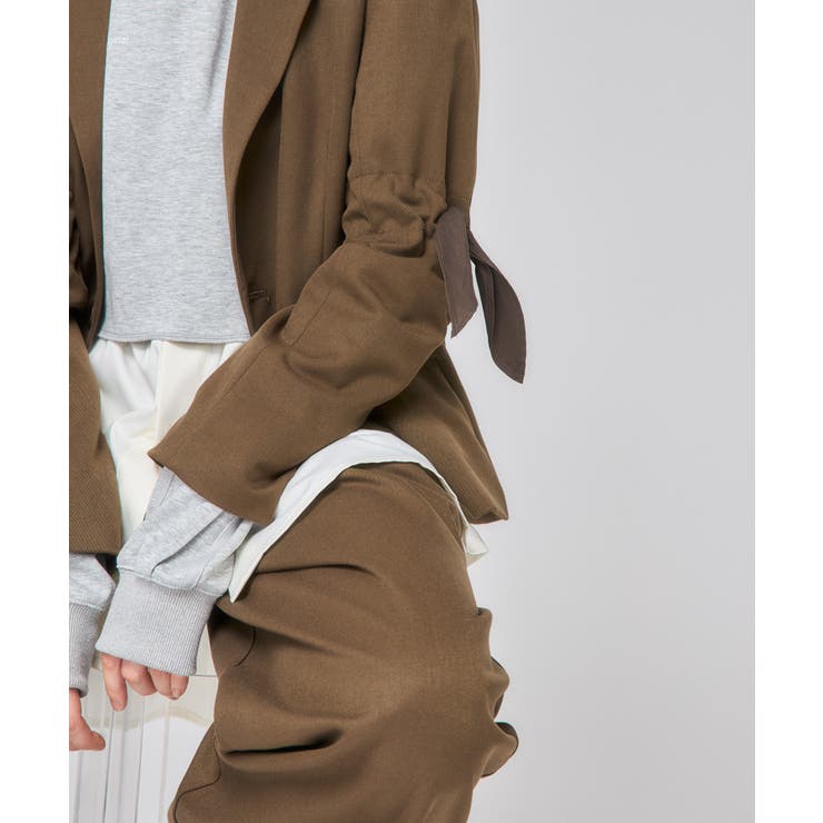 Back Design Tailored Jacket | Nora Lily | 詳細画像4 