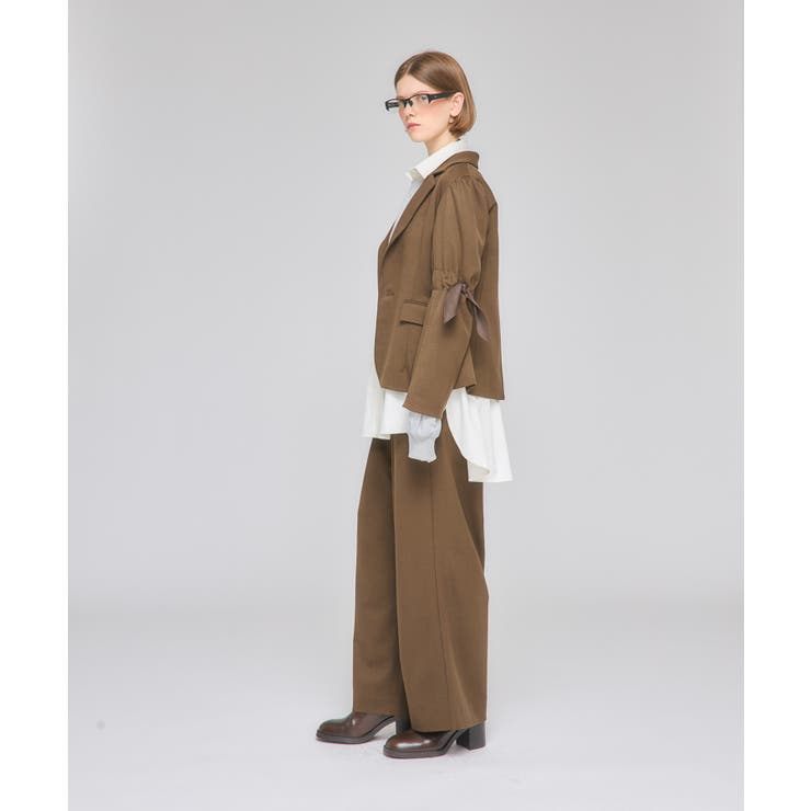 Back Design Tailored Jacket | Nora Lily | 詳細画像7 