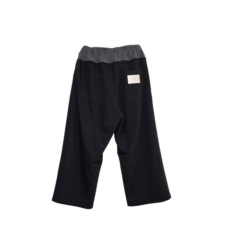 Stripe Panel Relaxed Pant[品番：NORW0000017]｜Nora Lily