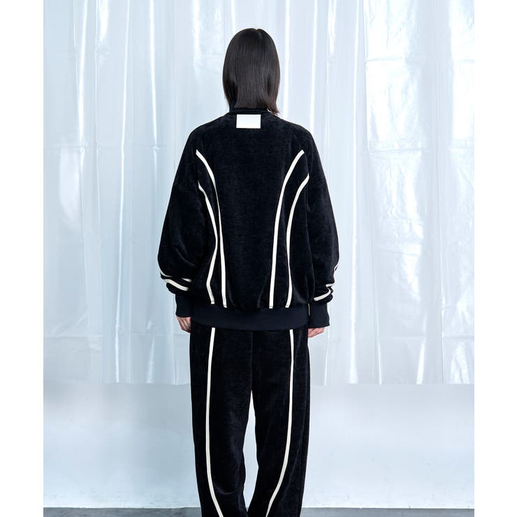 Curved Line Track Pants | Nora Lily | 詳細画像10 