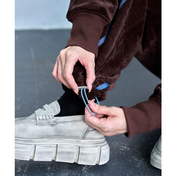 Curved Line Track Pants | Nora Lily | 詳細画像25 