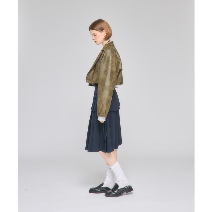 Middle Length Pleated Skirt | Nora Lily | 詳細画像15 