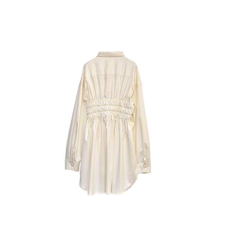 Waist Gathering Long Shirts | Nora Lily | 詳細画像16 