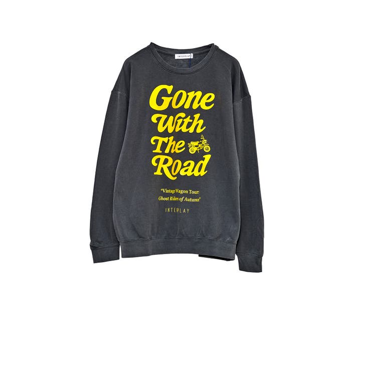 ブラック系 | Gone The Road Garment Dyed 6.4 oz Sweat | Nora Lily