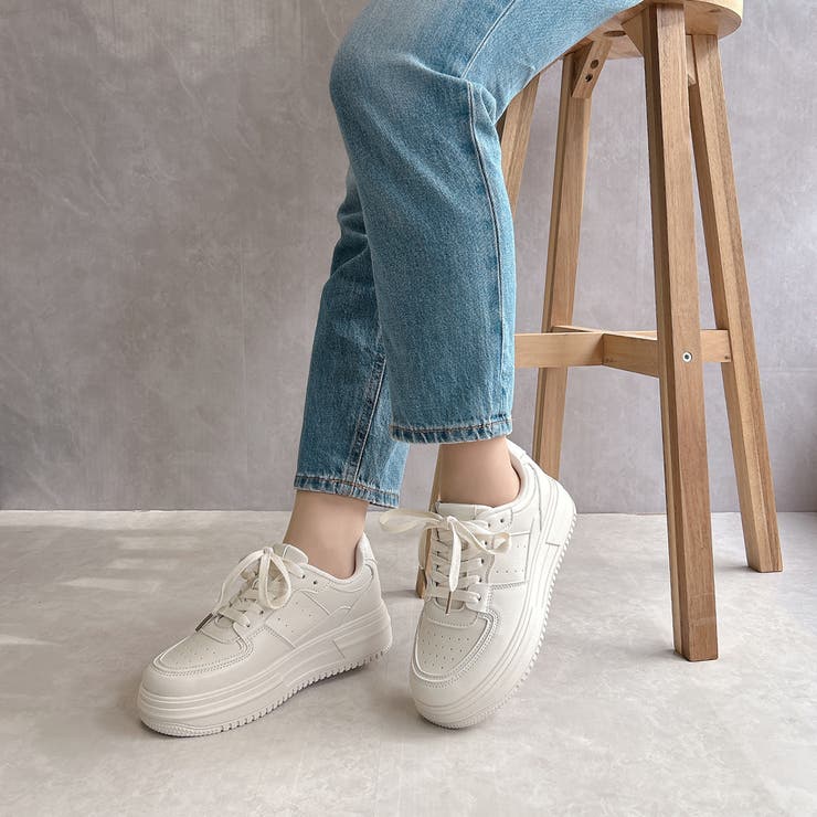 トレンド感アップ! ボリュームソール スタイリッシュスニーカー | Noubel Voug Relax | 詳細画像11 