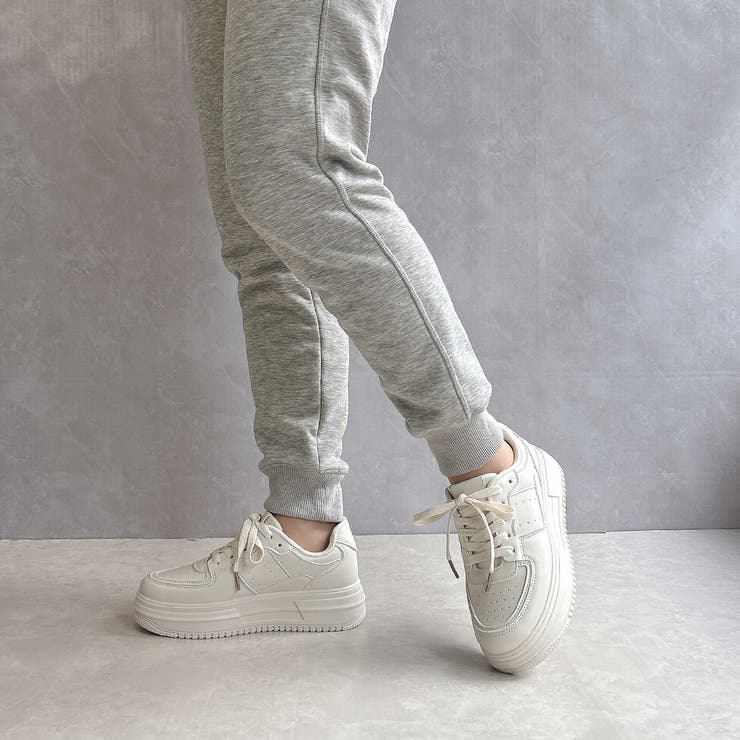 トレンド感アップ! ボリュームソール スタイリッシュスニーカー | Noubel Voug Relax | 詳細画像13 