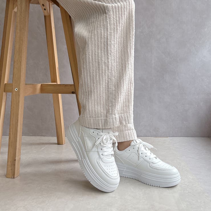 トレンド感アップ! ボリュームソール スタイリッシュスニーカー | Noubel Voug Relax | 詳細画像27 