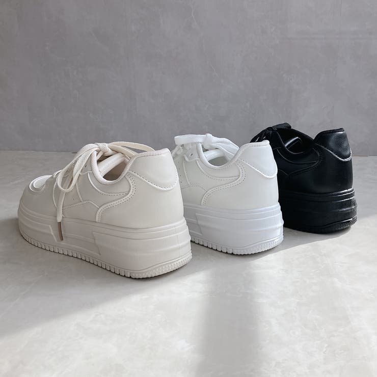 トレンド感アップ! ボリュームソール スタイリッシュスニーカー | Noubel Voug Relax | 詳細画像3 