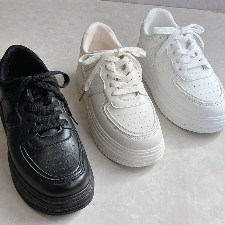 トレンド感アップ! ボリュームソール スタイリッシュスニーカー | Noubel Voug Relax | 詳細画像4 