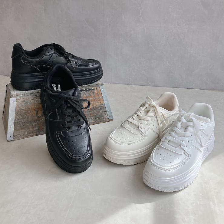 トレンド感アップ! ボリュームソール スタイリッシュスニーカー | Noubel Voug Relax | 詳細画像6 