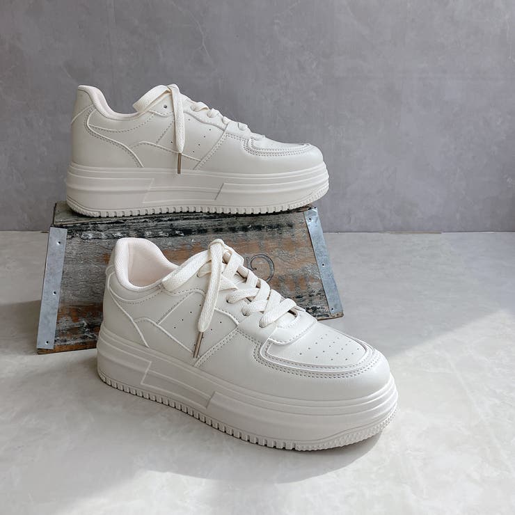 トレンド感アップ! ボリュームソール スタイリッシュスニーカー | Noubel Voug Relax | 詳細画像7 