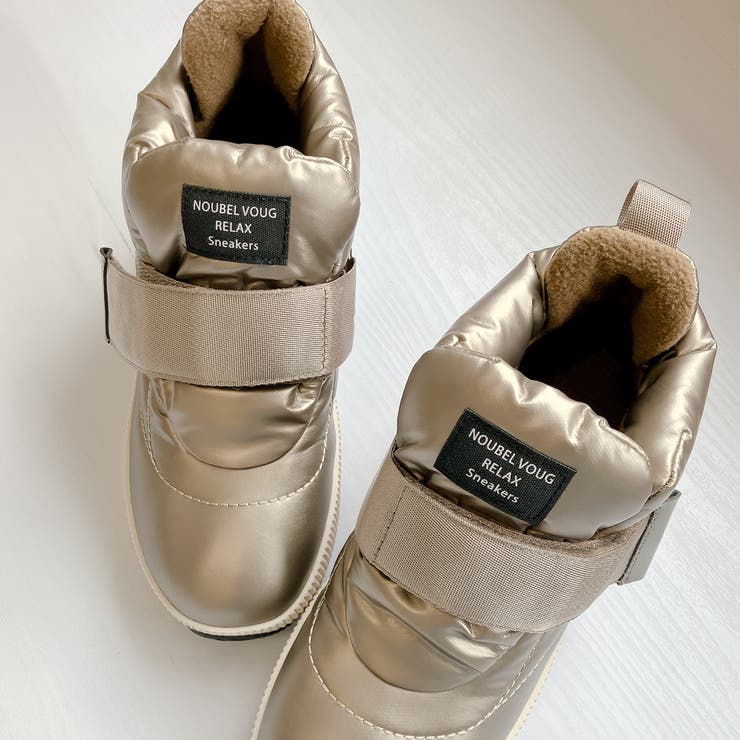 3WAY ビジューバックル もこもこボリューム 撥水スニーカー | Noubel Voug Relax | 詳細画像15 