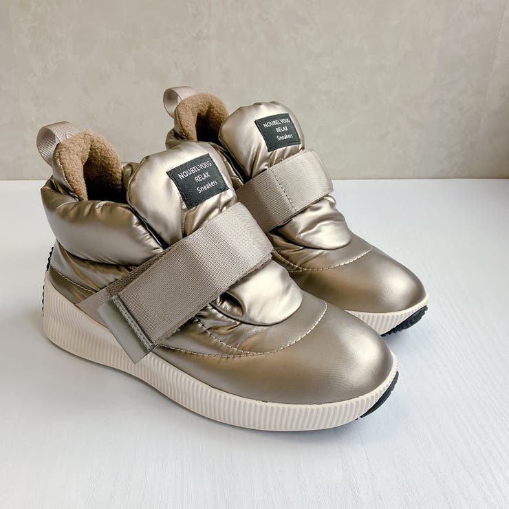 3WAY ビジューバックル もこもこボリューム 撥水スニーカー | Noubel Voug Relax | 詳細画像16 