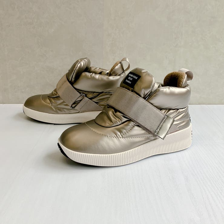 3WAY ビジューバックル もこもこボリューム 撥水スニーカー | Noubel Voug Relax | 詳細画像18 