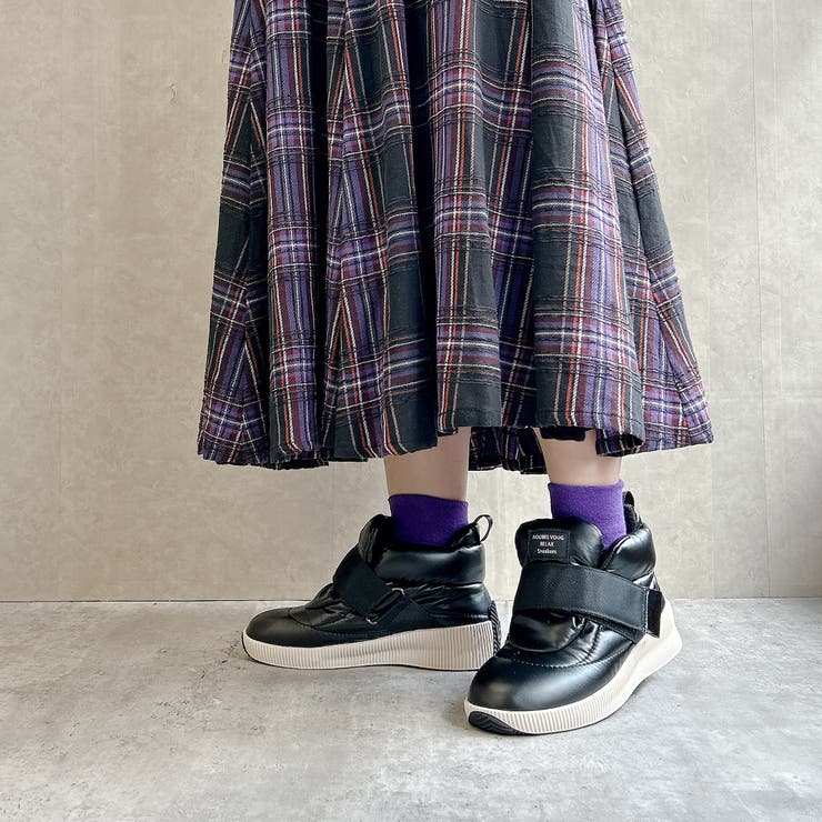 3WAY ビジューバックル もこもこボリューム 撥水スニーカー | Noubel Voug Relax | 詳細画像20 