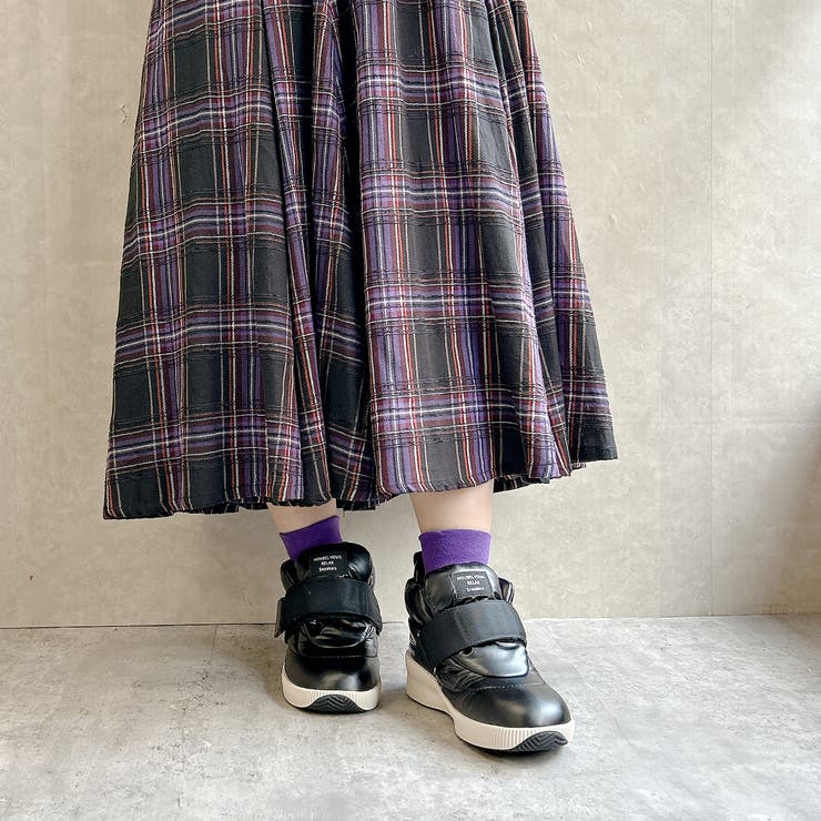 3WAY ビジューバックル もこもこボリューム 撥水スニーカー | Noubel Voug Relax | 詳細画像21 