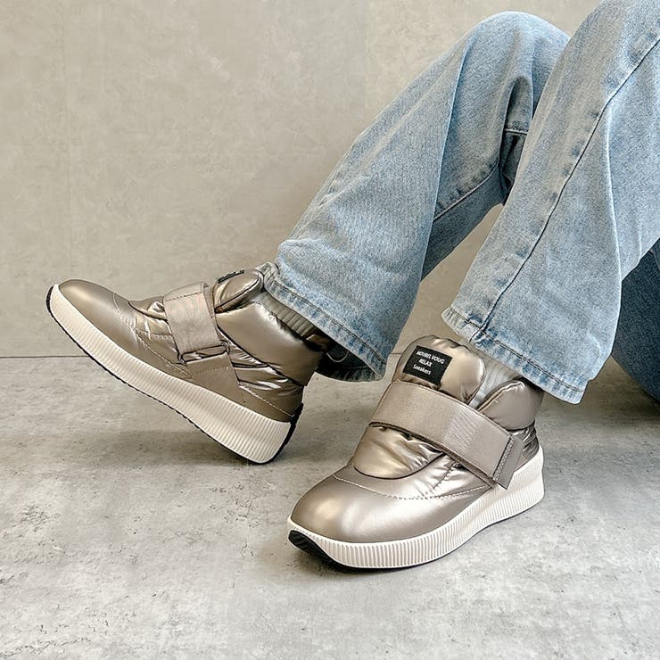 3WAY ビジューバックル もこもこボリューム 撥水スニーカー | Noubel Voug Relax | 詳細画像23 