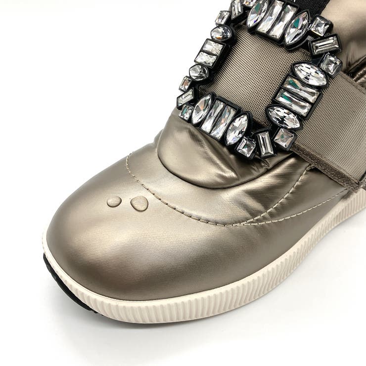 3WAY ビジューバックル もこもこボリューム 撥水スニーカー | Noubel Voug Relax | 詳細画像30 