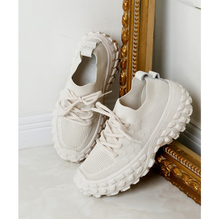 軽量ボリュームソールニットスニーカー | Noubel Voug Relax | 詳細画像2 