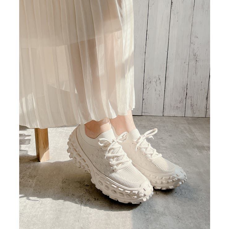 軽量ボリュームソールニットスニーカー | Noubel Voug Relax | 詳細画像7 