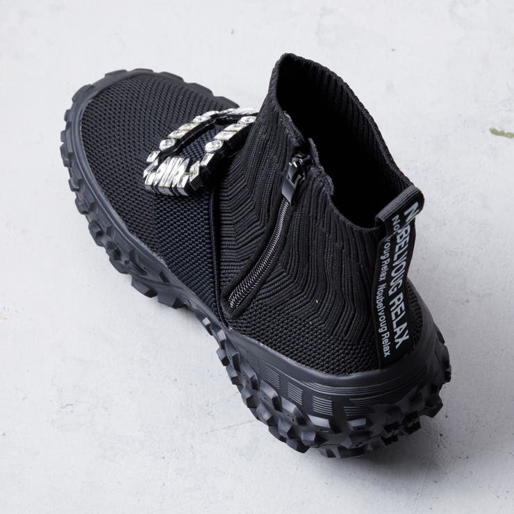 ビジューニットブーツ | Noubel Voug Relax | 詳細画像7 