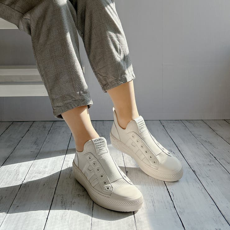 柔らかニット甲ゴム快適スニーカー | Noubel Voug Relax | 詳細画像10 