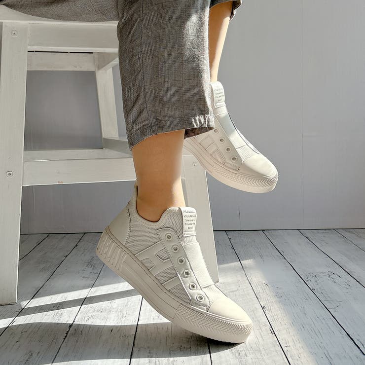 柔らかニット甲ゴム快適スニーカー | Noubel Voug Relax | 詳細画像11 