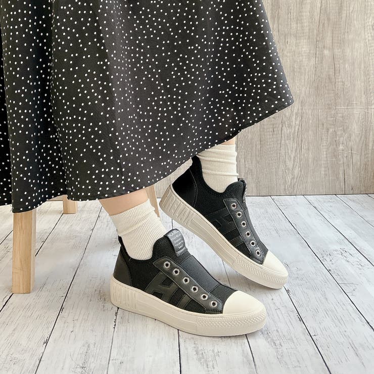 柔らかニット甲ゴム快適スニーカー | Noubel Voug Relax | 詳細画像17 