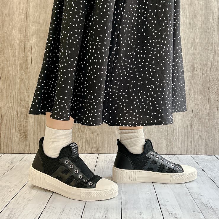 柔らかニット甲ゴム快適スニーカー | Noubel Voug Relax | 詳細画像18 