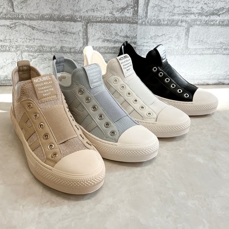 柔らかニット甲ゴム快適スニーカー | Noubel Voug Relax | 詳細画像2 