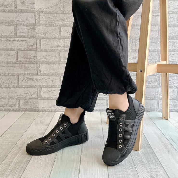 柔らかニット甲ゴム快適スニーカー | Noubel Voug Relax | 詳細画像28 