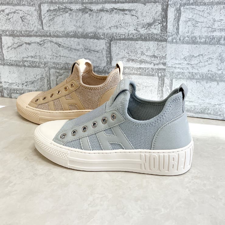 柔らかニット甲ゴム快適スニーカー | Noubel Voug Relax | 詳細画像5 