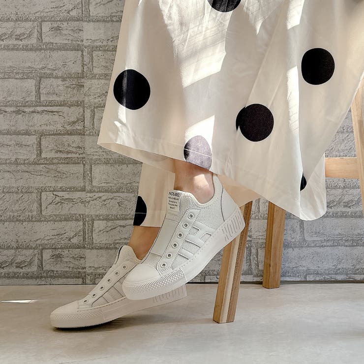 柔らかニット甲ゴム快適スニーカー | Noubel Voug Relax | 詳細画像7 