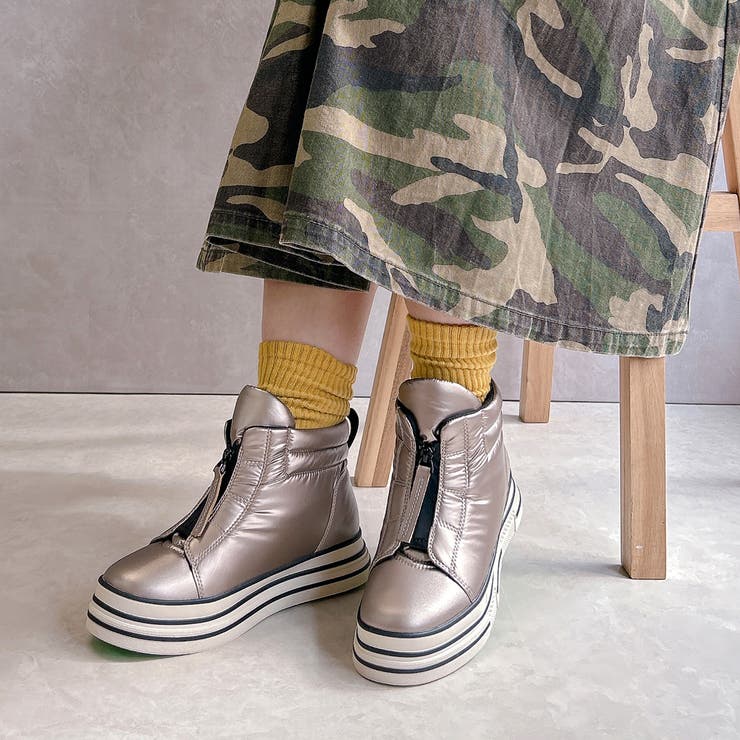 ブロンズ | ふわモコ 撥水 あったかショートブーツ | Noubel Voug Relax