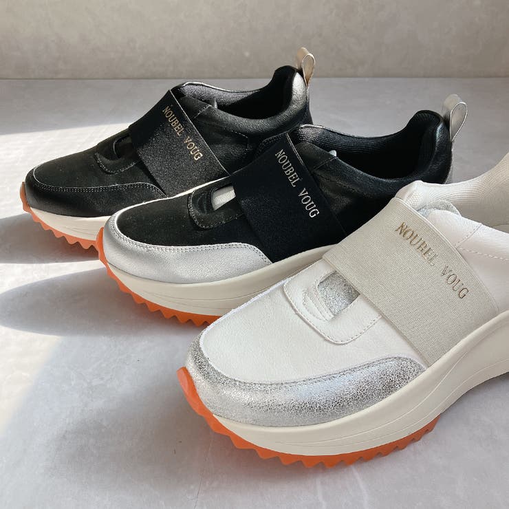 上品スニーカー サッと履ける 厚底 スタイリッシュスニーカー | Noubel Voug Relax | 詳細画像2 