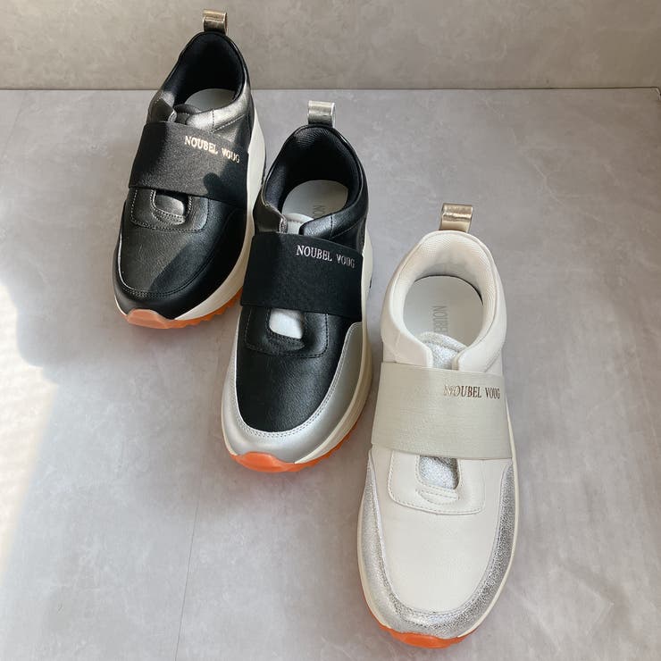 上品スニーカー サッと履ける 厚底 スタイリッシュスニーカー | Noubel Voug Relax | 詳細画像3 