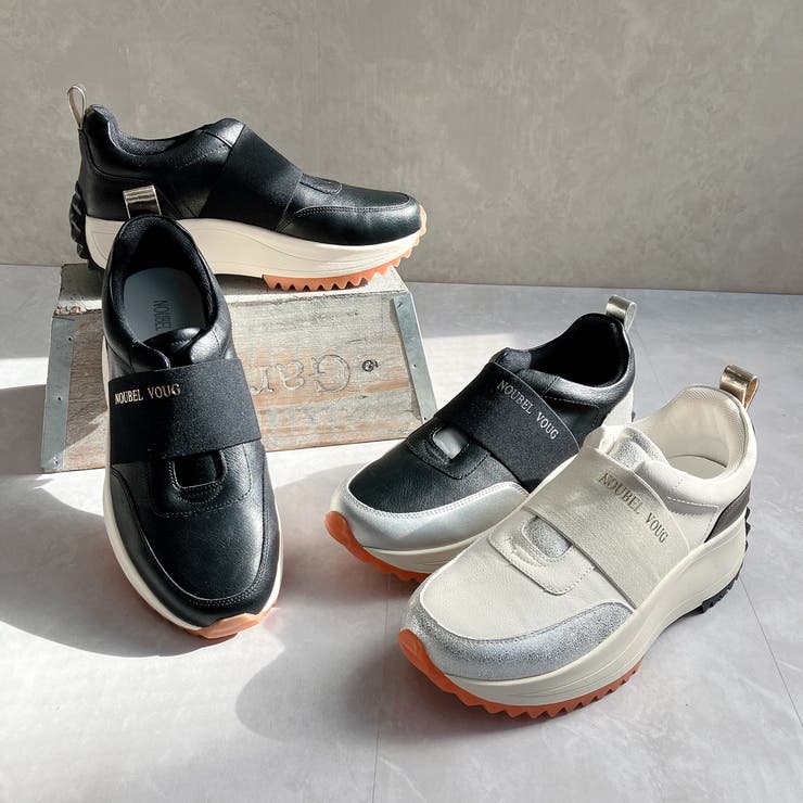 上品スニーカー サッと履ける 厚底 スタイリッシュスニーカー | Noubel Voug Relax | 詳細画像5 