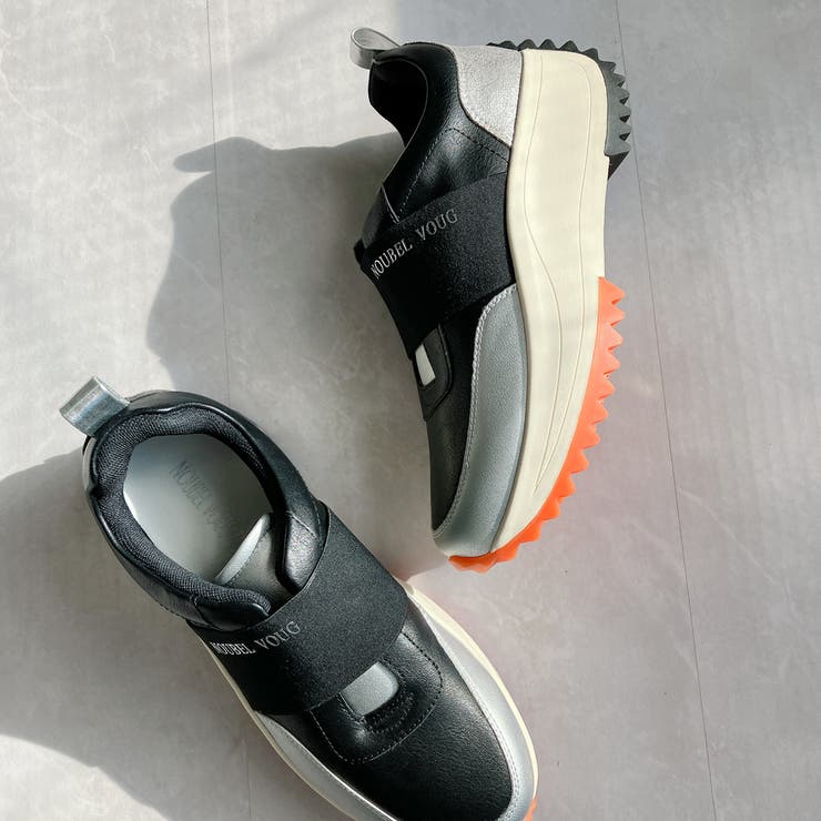 上品スニーカー サッと履ける 厚底 スタイリッシュスニーカー | Noubel Voug Relax | 詳細画像9 