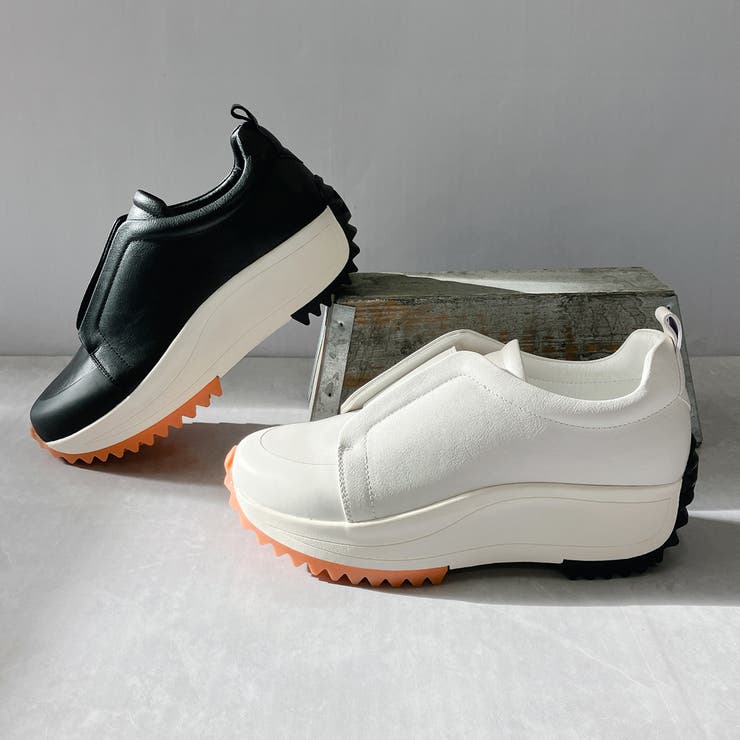 厚底 カジュアル スリッポン スニーカー | Noubel Voug Relax | 詳細画像2 