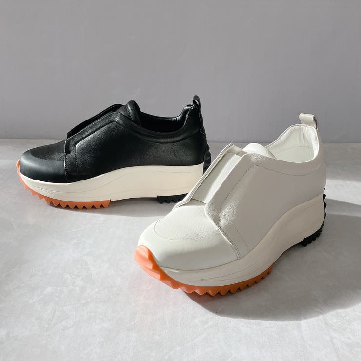 厚底 カジュアル スリッポン スニーカー | Noubel Voug Relax | 詳細画像3 