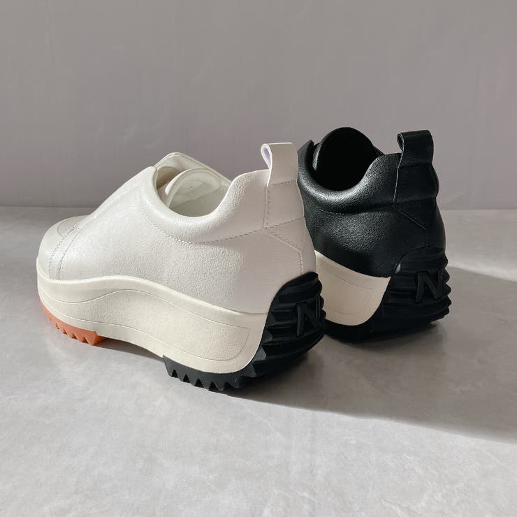 厚底 カジュアル スリッポン スニーカー | Noubel Voug Relax | 詳細画像6 