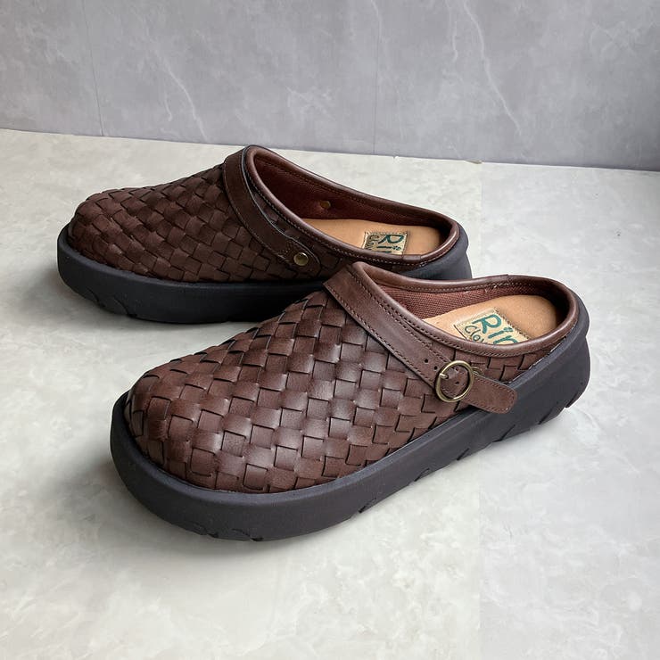 Rin Clover 厚底 編み込み サボサンダル[品番：NOVS0003349]｜Noubel