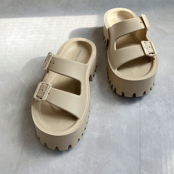 厚底タンクソール ダブルベルトサンダル | Noubel Voug Relax | 詳細画像11 